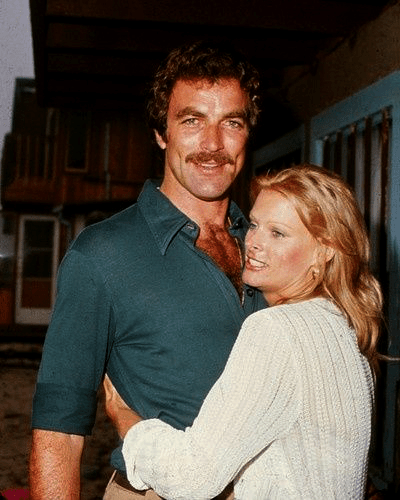 Tom Selleck and Jacqueline Ray