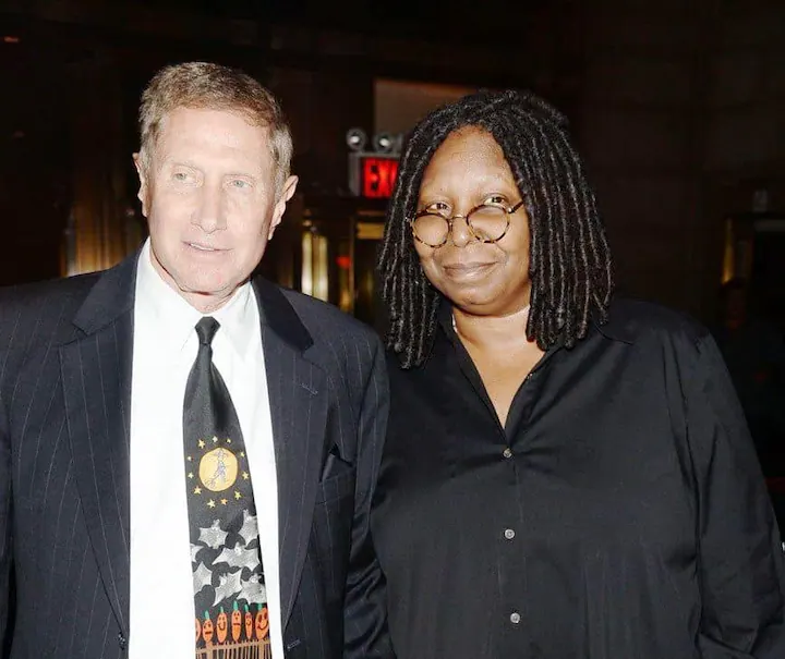 Alvin Martin and Whoopi Goldberg. 