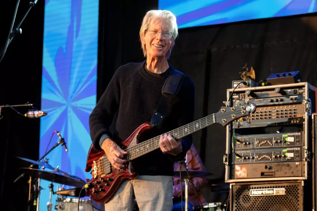 Phil Lesh performing with Phil Lesh and Friends.