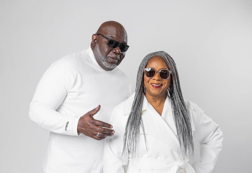 TD Jakes with his Wife, Serita Jakes.