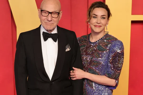 Sir Patrick Stewart and wife Sunny Ozell.